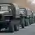 Region Donezk Militär-Lastwagen ohne Kennzeichen 08.10.2014