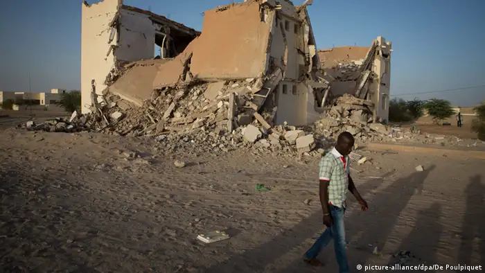 Zerstörung in Timbuktu