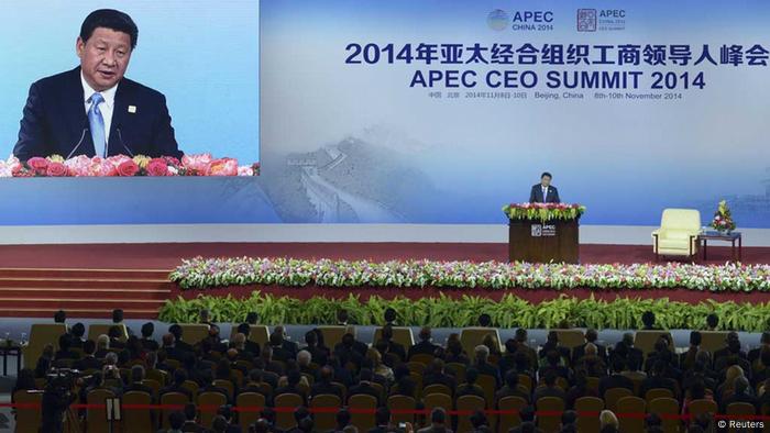 China S President Xi Touts Asia Pacific Dream Ahead Of Apec Summit News Dw 09 11 2014