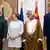 Oman Treffen von Sarif, Ashton, Bin Alawi und Kerry in Maskat 09.11.2014