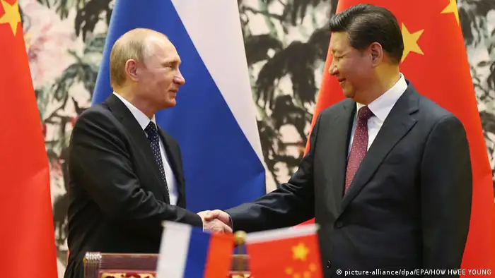 Russland China Putin trifft Xi Jinping 9. Nov. 2014