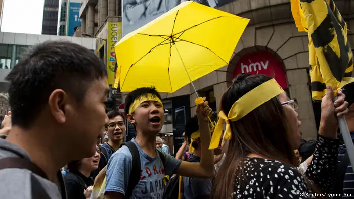 Hongkong Protestmarsch 09.11.2014 (Reuters/Tyrone Siu)
