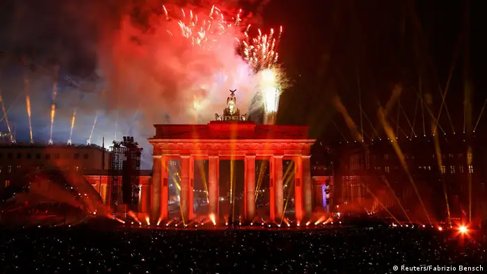 Berlin Feierlichkeiten 25 Jahre Mauerfall