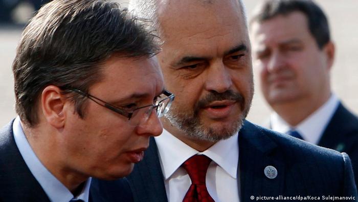 Albaniens Premier Edi Rama betritt serbischen Boden