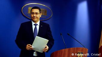 Victor Ponta Premierminister Rumäniens PK 10.11.2014 Bukarest