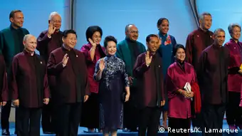 APEC Gipfel Gruppenfoto 10.11.2014 Peking