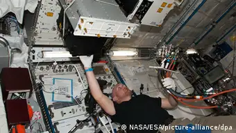 Deutschland Weltall Astronaut Alexander Gerst Experiment