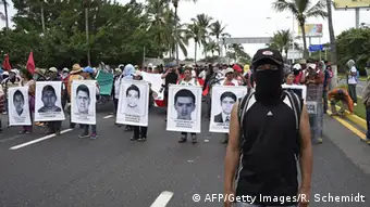 Mexiko Demonstration Mord an Schülern 20.11.2014