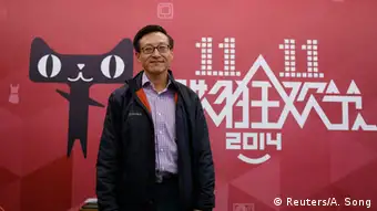 China 11.11. Shopping Festival Alibaba Vize Joseph Tsai