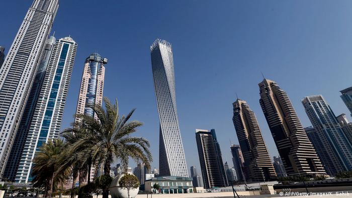Cayan Tower in Dubai, Vereinigte Arabische Emirate