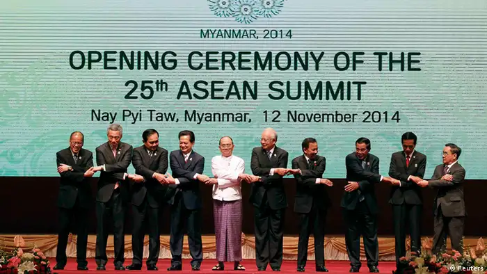 ASEAN-Gipfel in Myanmar 12.11.2014
