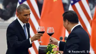 Barack Obama und Xi Jinping in Peking 12.11.2014