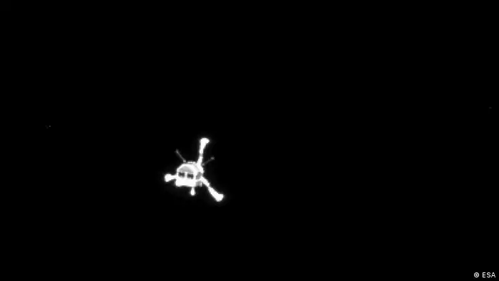 Raumfahrt ESA Weltraumsonde Rosetta verlässt Tschurjumow-Gerassimenko Komet