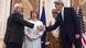 Javad Zarif, John Kerry und Cathrin Ashton (Foto: AFP/Getty Images/N. Kamm) Javad Zarif, John Kerry und Cathrin Ashton (Foto: AFP/Getty Images/N. Kamm)