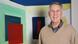 Der Kunstmarkt-Experte Rudolf Zwirner vor abstrakten Bildern von René Daniels. Foto: Thilo Rückeis Der Kunstmarkt-Experte Rudolf Zwirner vor abstrakten Bildern von René Daniels. Foto: Thilo Rückeis