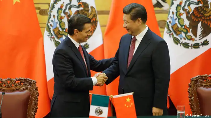 Treffen Mexiko China Pena Nieto Jinping