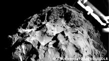 La primera noche de Philae en el cometa Churi