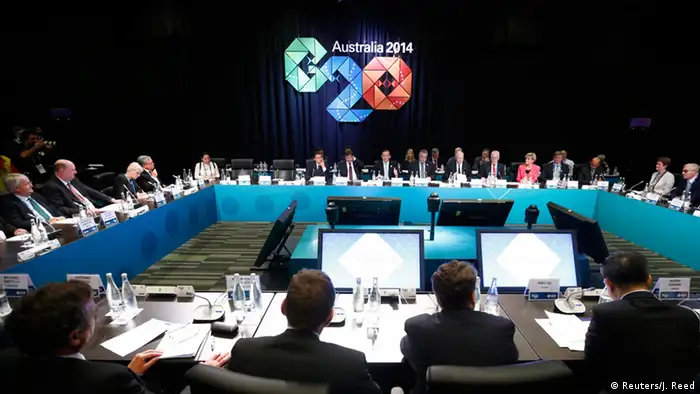 G 20 Gipfel in Brisbane 14.11.2014 B 20 Treffen