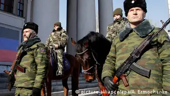 Separatisten in Donezk 04.11.2014