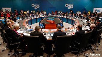 Runder Tisch: G20 Gipfel in Brisbane (Foto: Reuters)