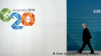 Symbolbild G20-Gipfel in Brisbane Putin verlässt Gipfel vorzeitig