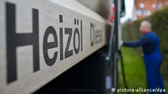 Deutschland Energie Ölpreis Lieferung von Heizöl