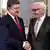 Франк-Вальтер Штайнмаєр і Петро Порошенко на зустрічі у Києві 18 листопада