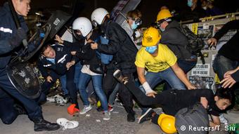 Proteste in Hongkong 19.11.2014