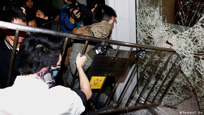 Proteste in Hongkong 19.11.2014