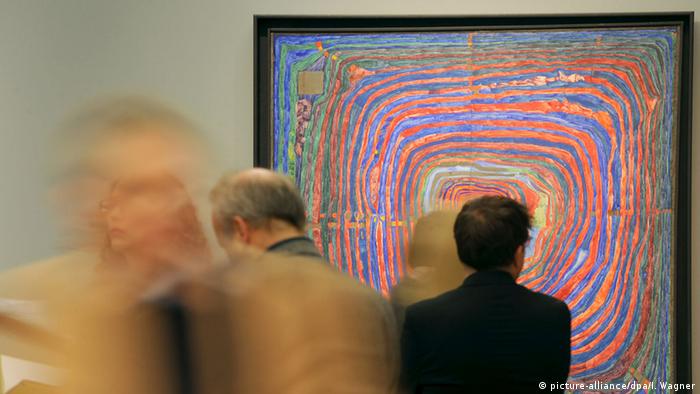 Картина 1955 года Большой путь (Der große Weg) на выставке в Бремене