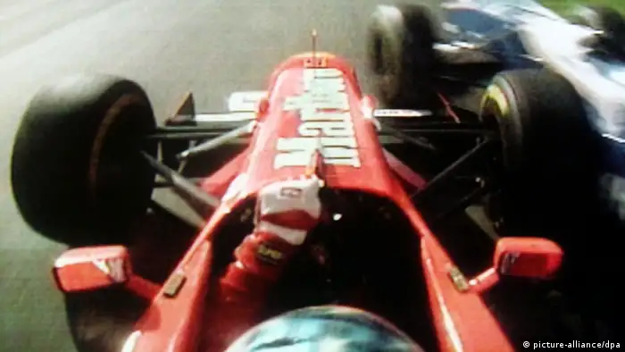 Formel 1 Schumachers Unfall mit Villeneuve 1997