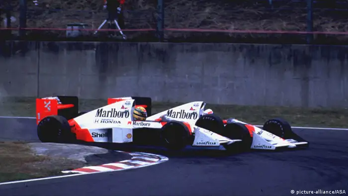 Formel 1 Großer Preis von Japan 1989 Kollision Senna Prost