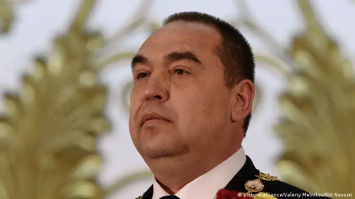 Volksrepublik Lugansk Separatistenführer Igor Plotnizki