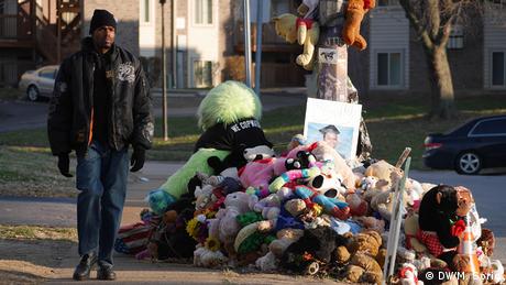 USA Bildergalerie Ferguson die Stadt wo Michael Brown erschossen wurde