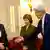 US-Außenminister Kerry mit seinem iranischen Amtskollegen Sarif und der EU-Außenbeauftragten Ashton (Foto: Reuters/L. Foeger)