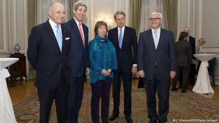 دیدار وزیرا ن امورخارجه کشورهای غربی به همراه کاترین اشتون در مذاکرات اتمی وین