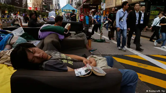 Hongkong Proteste 24.11.2014