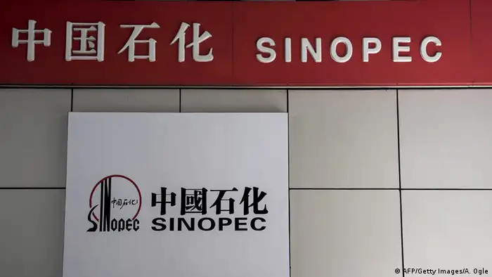 Sinopec Ölkonzern China Logo