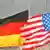 US and German flags