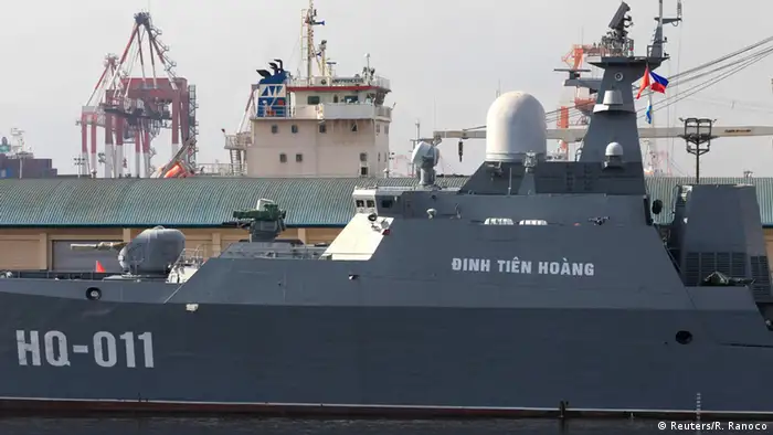 Vietnamesische Kriegsschiffe in Manila 25.11.2014