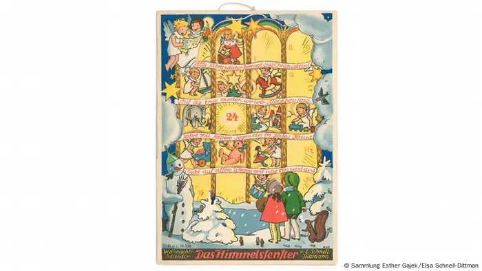 Ausstellung Warten auf's Christkind Adventskalender von den Anfängen bis zur Gegenwart