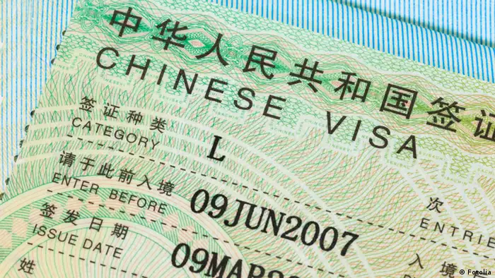 China Visum Visa