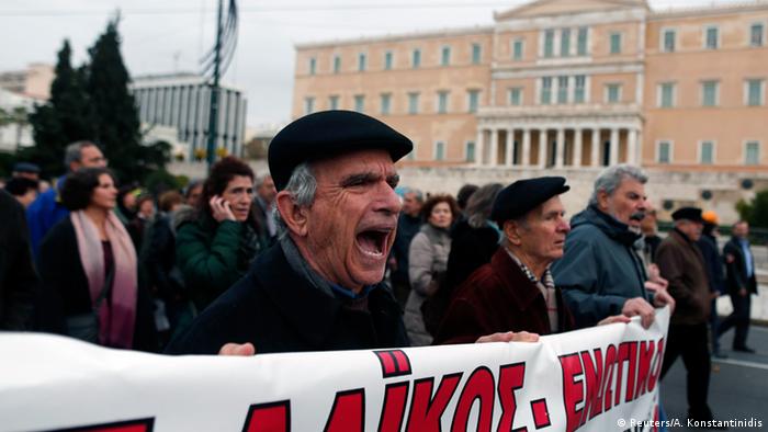 Griechenland Generalstreik 27.11.2014