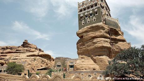 Felsenpalast im Jemen
