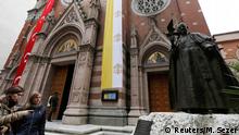 Papst Franziskus besucht die Türkei 28.11.2014 Kirche in Istanbul