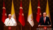 An sa dokar hana zanga-zanga a Italiya gabanin ziyarar Erdogan a Vatikan