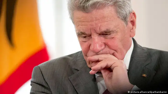 Bundespräsident Joachim Gauck (Foto: picture-alliance/dpa/Gambarini) 