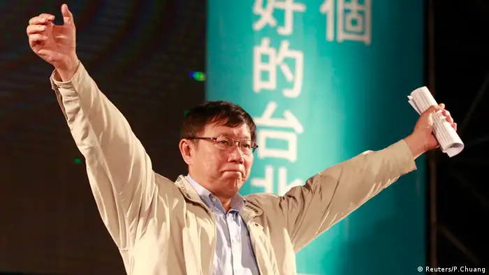 Wahlen in Taiwan 29.11.2014 Ko Wen-je