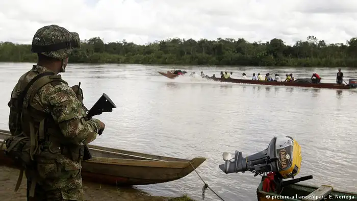 Kolumbien Choco Region Entführung Ruben Dario Alzate (picture-alliance/dpa/L. E. Noriega)