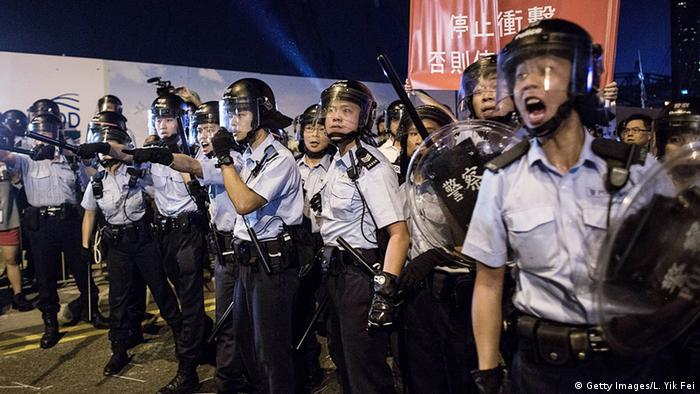 Hongkong Protest und Zusammenstöße 30.11. 2014